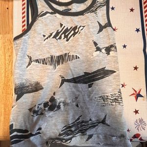 Boys shark tank top 3T